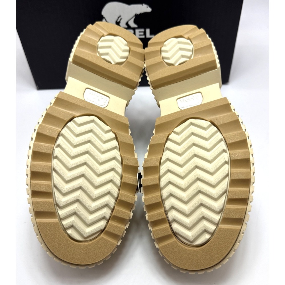Sorel ONA AVE Loafers Womens Size 6 Honey White Sea Salt Slip On Clogs Mules - Picture 5 of 6